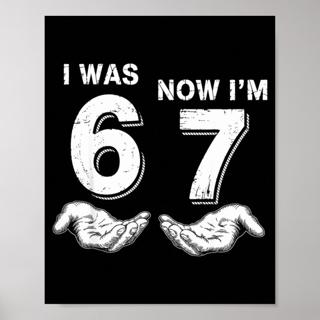 Affiche J'avais 6 ans maintenant j'ai 7 ans 67  (Devant)