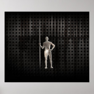 Affiche Javelin Throw ; Cool