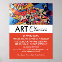 Jazzy Graffiti Art, Cours d'Art Publicité