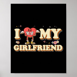 Affiche J'Coeur Ma Petite Aimée Valentine Super Couple