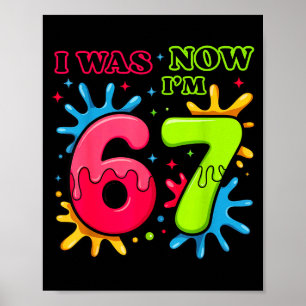 Affiche Je 6 7 Anniversaire 67 Meme