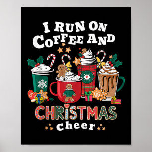 Affiche Je Cours Sur Café Et Noël Sois Soignée Je Cosy Chr