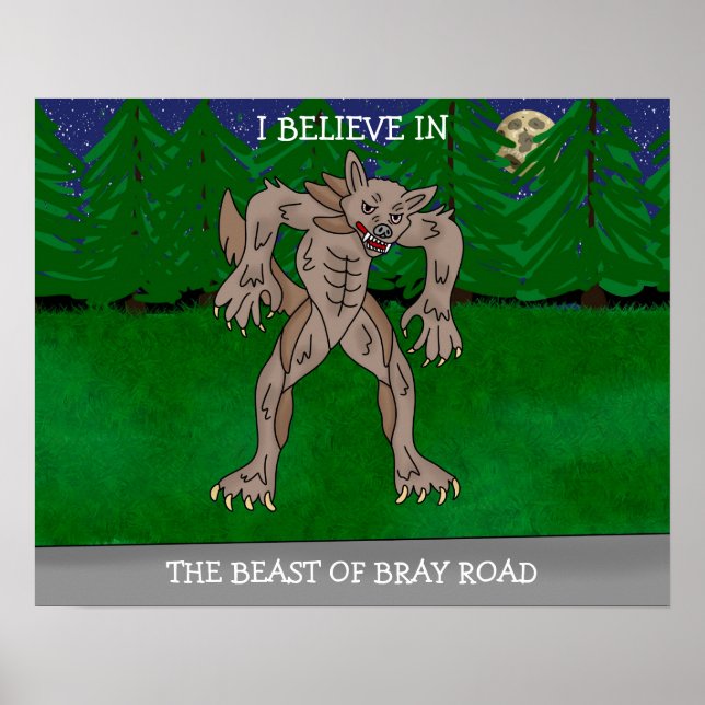 Affiche Je crois en la bête de Bray Road (Devant)