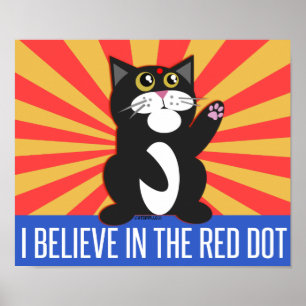 Affiche Je crois le chat