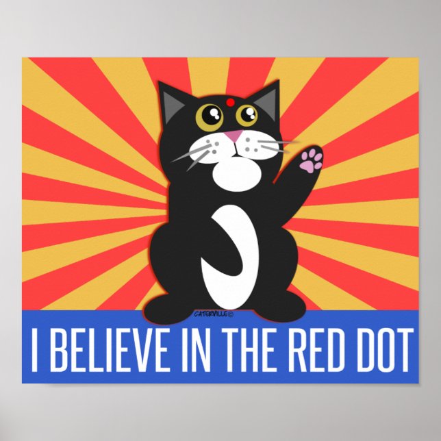 Affiche Je crois le chat (Devant)