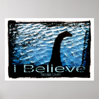 Affiche Je Crois Que Nessie Vit