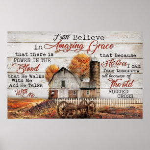 Affiche Je Crois Toujours À La Grâce Extraordinaire