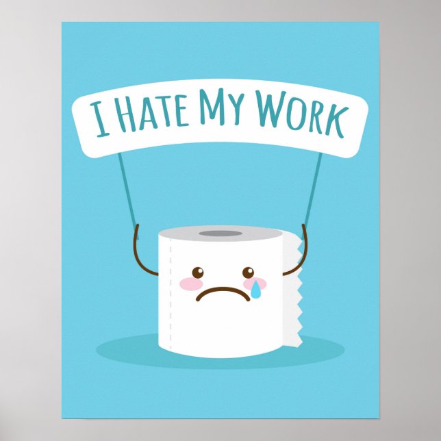 Affiche Je déteste mon travail (Devant)
