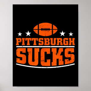 Affiche Je déteste Pittsburgh Design Hommes Femmes Funny P