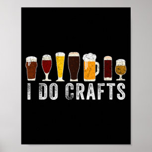 Affiche Je fabrique de la bière artisanale à la maison