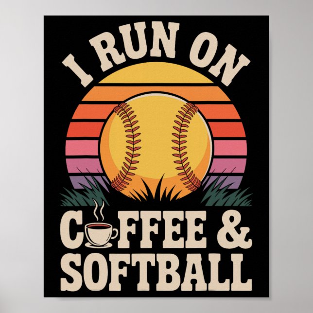 Affiche Je fonctionne au café et Softll  (Devant)