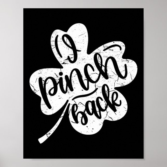 Affiche Je frappe ck drôle de jour de la Saint-Patrick je  (Devant)