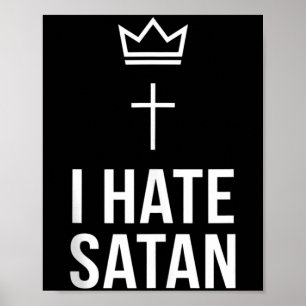 Affiche Je hais Satan
