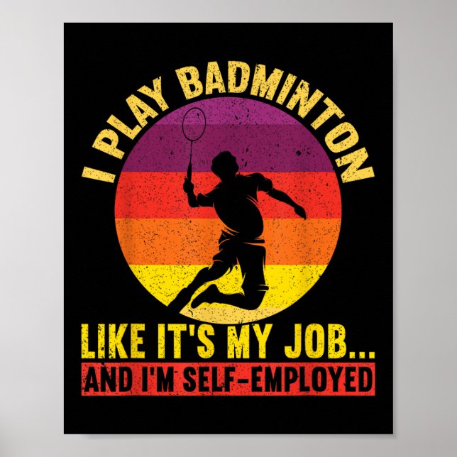 Affiche Je Joue Comme Son Travail Et Son Amp; Je Suis Un F (Devant)