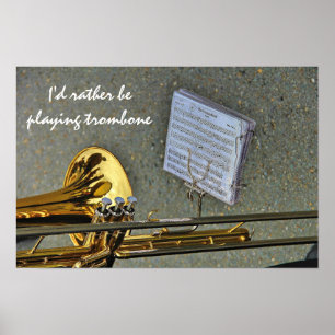Affiche Je jouerais plutôt le slogan de musique de