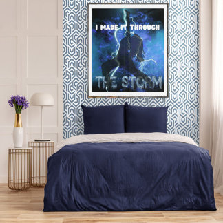 Affiche Je L'Ai Fait Par La Tempête - La Foi Chrétienne