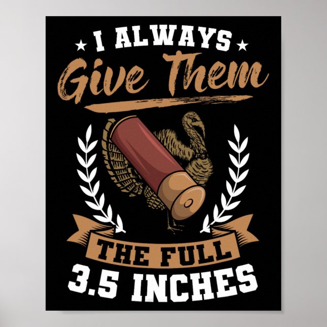 Affiche Je Leur Donne Toujours La Chasse Complète De 3,5 P (Devant)
