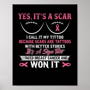 Affiche Je lutte contre le cancer du sein N remporte les p