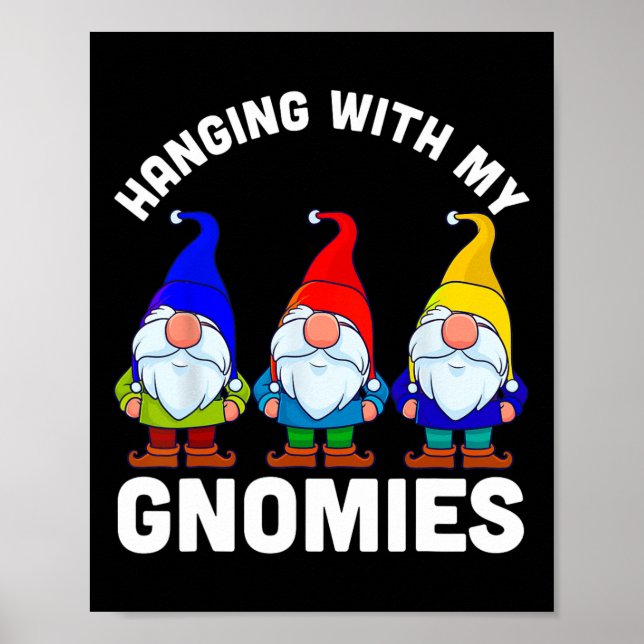 Affiche Je M'Accroche Avec Mes Gnomies (Devant)