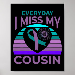 Affiche Je Manque Mon Coeur Cousin Tournesol Sensibilisati