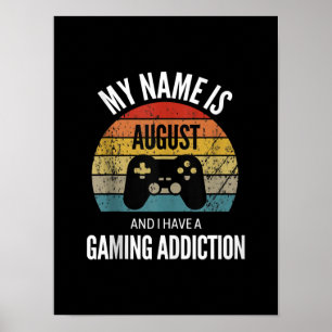 Affiche Je M'Appelle Août Et J'Ai Un Supplément De Jeu