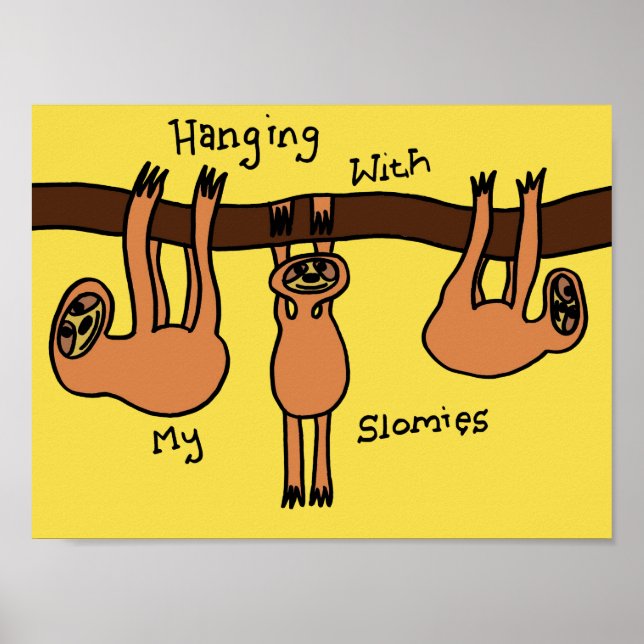 Affiche Je me accroche à mes Slomies (Devant)