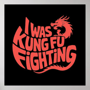 Affiche Je me battais pour le kung fu