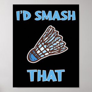 Affiche Je me moquerais de ce drôle de badminton