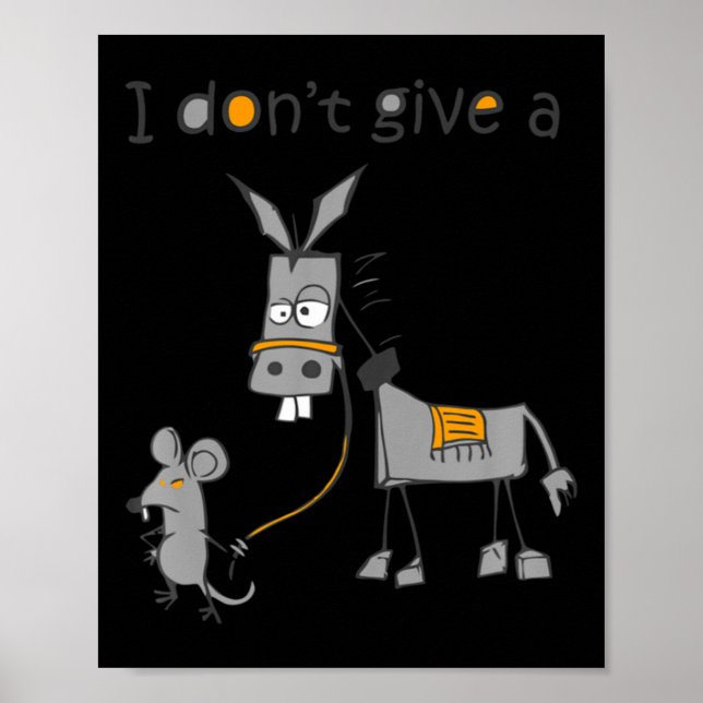 Affiche Je m'en fiche complètement (Devant)