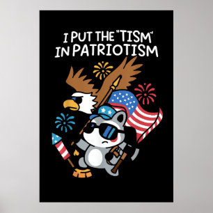 Affiche Je mets le Tisme dans l'Aigle Athlétique Patriotiq