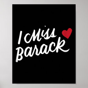 Affiche Je Mlle Barack Barack Obama Président Histoire Pol