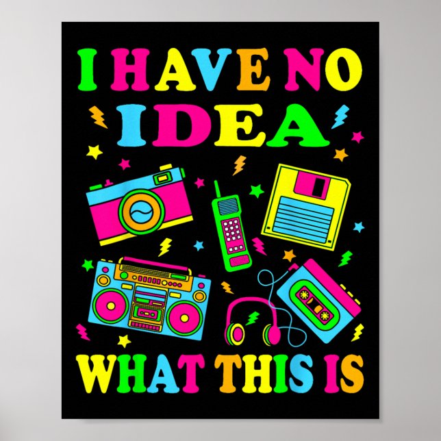 Affiche Je N'Ai Aucune Idée De Ce Que C'Est Hommes Femmes  (Devant)