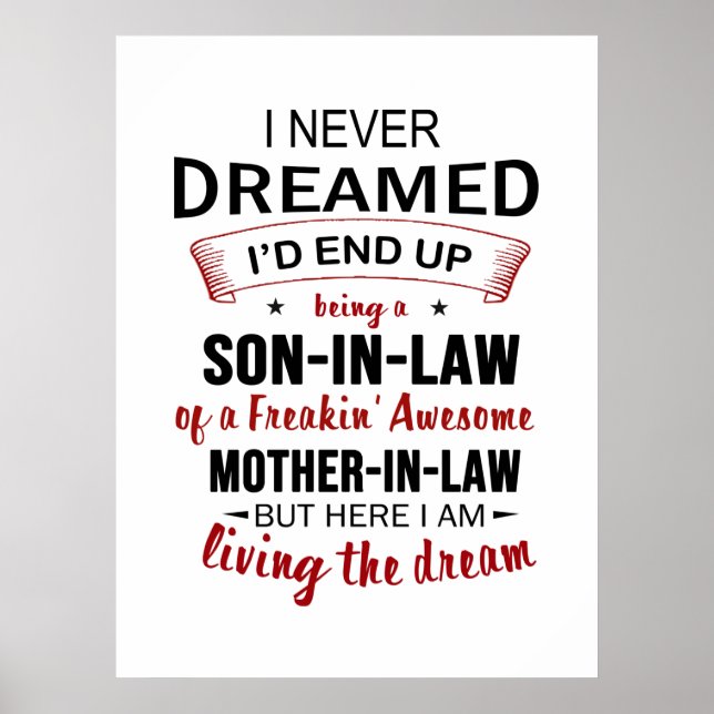 Affiche Je N'Ai Jamais rêvé que je finirais par être un ge (Devant)