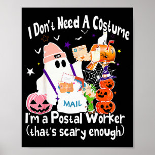 Affiche Je n'ai pas besoin d'un costume, je suis un fantôm