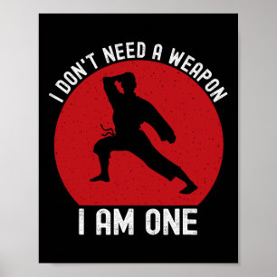 Affiche Je n'ai pas besoin d'une arme, j'en suis une drôle