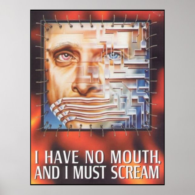 Affiche Je n'ai pas de bouche et je dois crier (Devant)