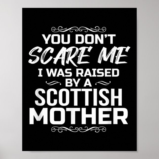 Affiche Je n'ai pas été élevé par une mère écossaise (Devant)
