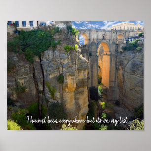 Affiche Je n'ai pas été partout mais c'est sur ma liste