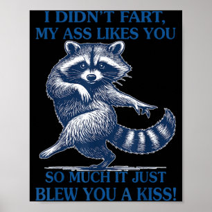 Affiche Je n'ai pas péter Mes likes Vous tellement ça vien