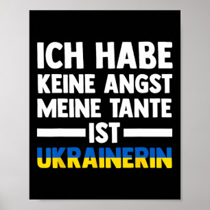 Affiche Je n'ai pas peur, ma tante est ukrainienne