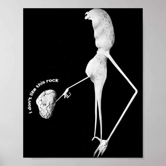 Affiche Je n'aime pas ce Rock Marcus le ver Meme Hommes Fe (Devant)