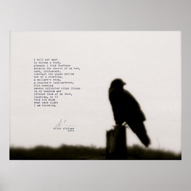 Affiche "je n'attendrai pas" (Devant)