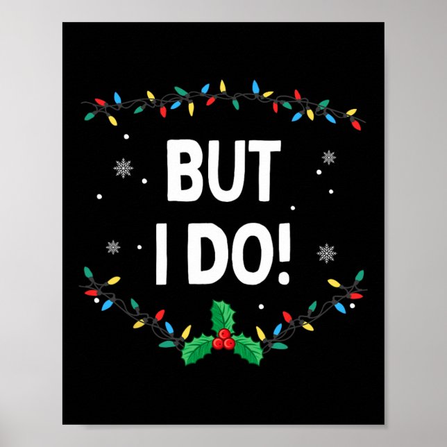 Affiche Je ne fais pas correspondre les tenues de Noël, ma (Devant)