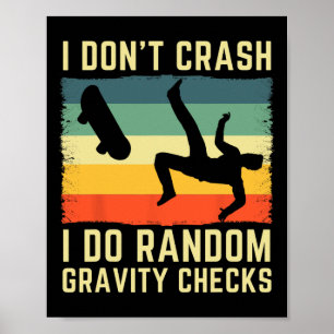 Affiche Je ne fais pas de crash, je fais des vérifications