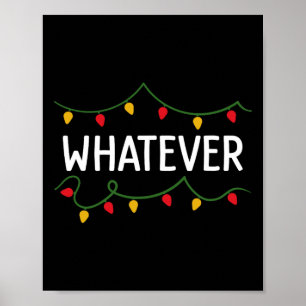 Affiche Je ne fais pas de jumelage de tenues de Noël