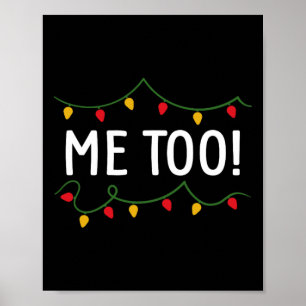 Affiche Je ne fais pas de tenue de Noël assortie non plus