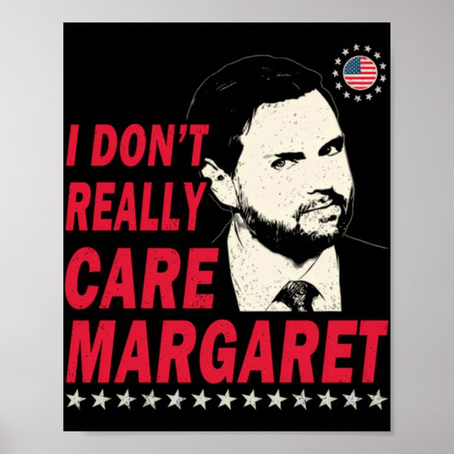 Affiche Je ne m'intéresse pas vraiment à Margaret Funny (Devant)