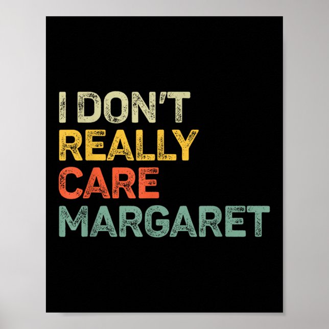 Affiche Je Ne M'Intéresse Pas Vraiment Margaret Jd Vance D (Devant)