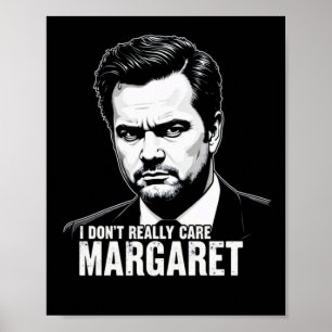 Affiche Je ne m'intéresse pas vraiment Margaret Moments 20