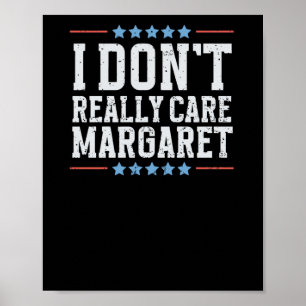 Affiche Je ne m'intéresse pas vraiment Margaret Vice-prési